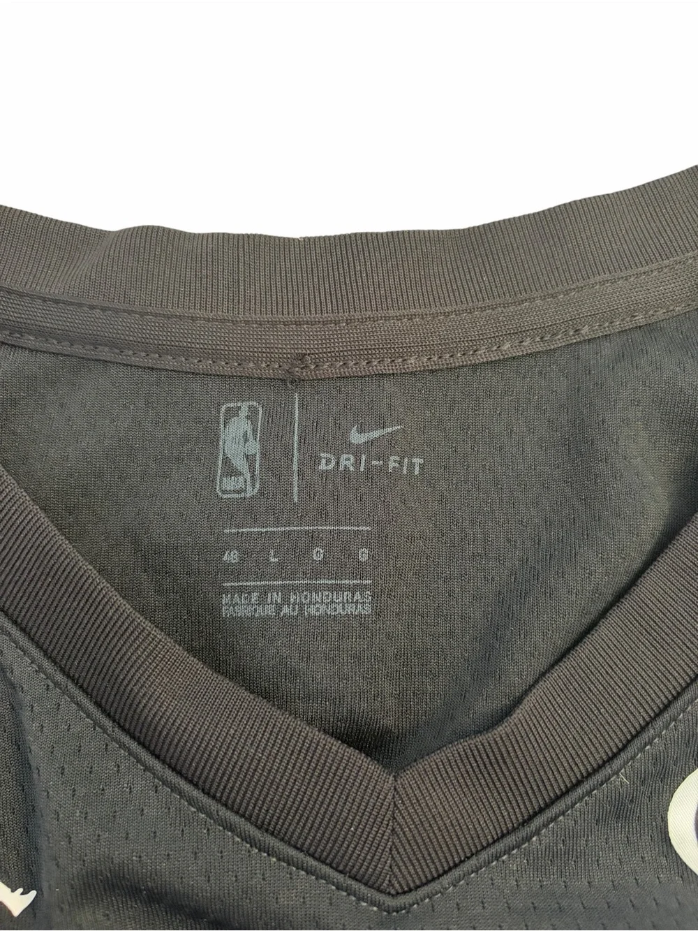 Jordan X Just Don mens L black jersey